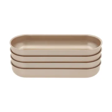 Blomsterbergs minibrödform - Rose gold, 4-pack - Blomsterbergs