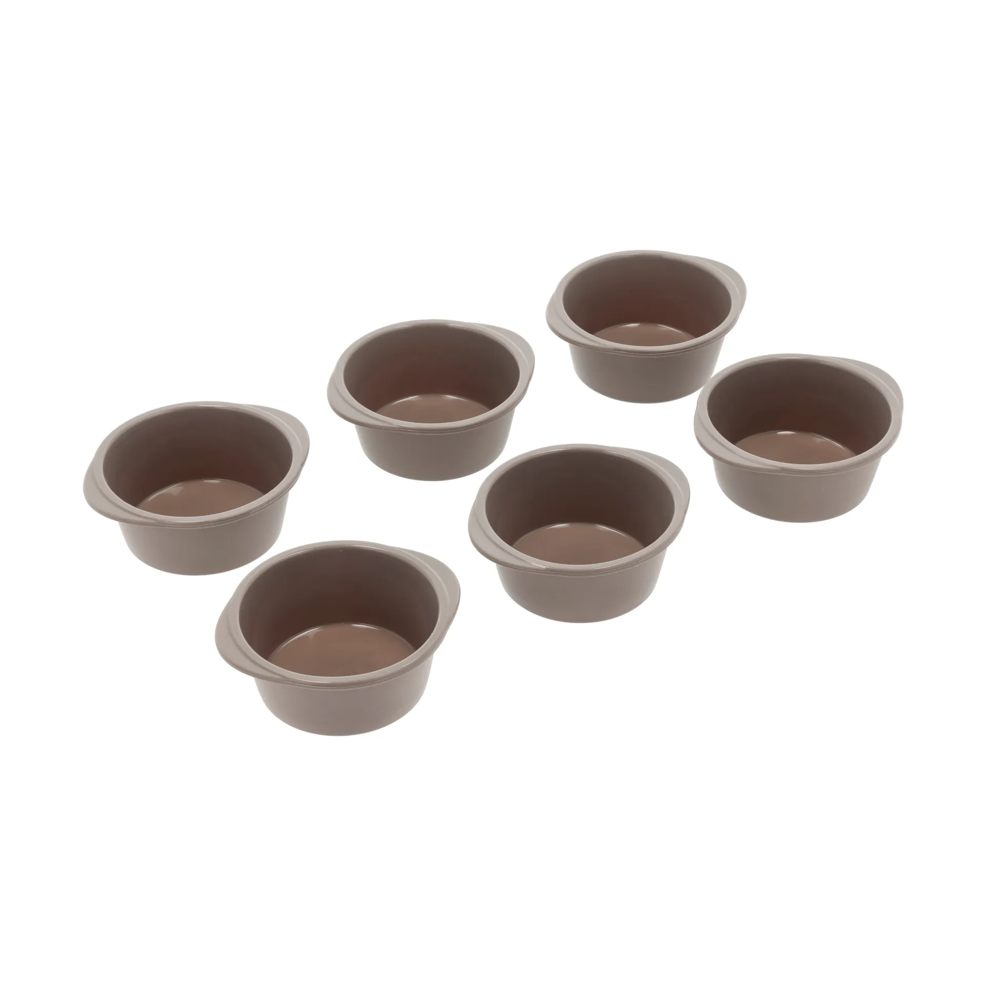 Blomsterbergs muffins snurrform, Latte, 6-pack Blomsterbergs