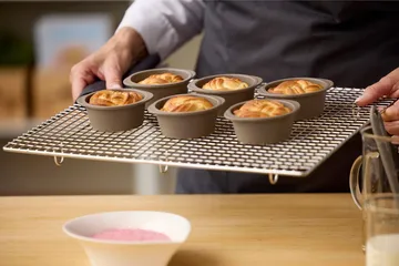 Blomsterbergs muffins snurrform - Latte, 6-pack - Blomsterbergs