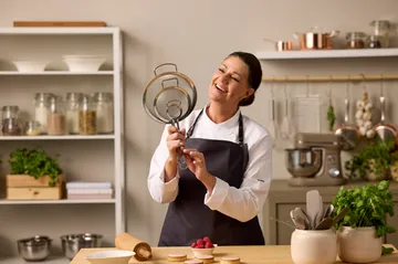 Blomsterbergs trådsil stål - 6 cm - Blomsterbergs