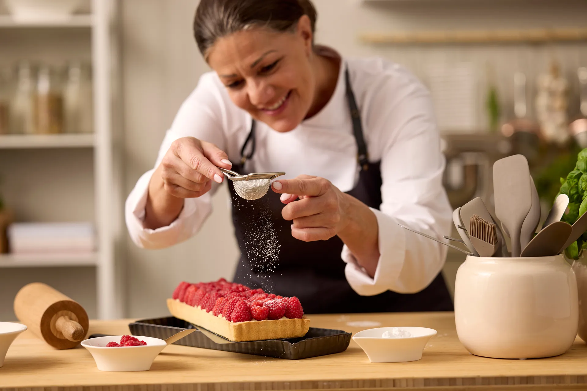 Blomsterbergs trådsil stål, 6 cm Blomsterbergs