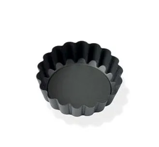 Alternativ bild 0 för Blomsterbergs - Pajform lös botten 7 cm Svart