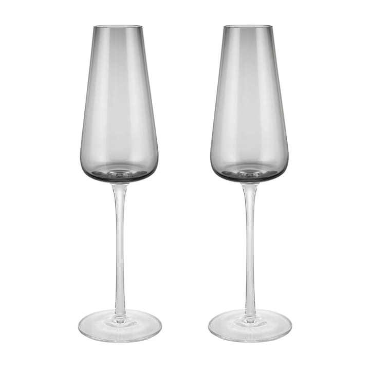 Belo champagneglas 20 cl 2-pack, Smoke blomus