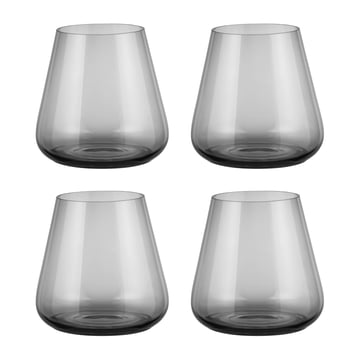 Läs mer om blomus Belo dricksglas 28 cl 4-pack Smoke