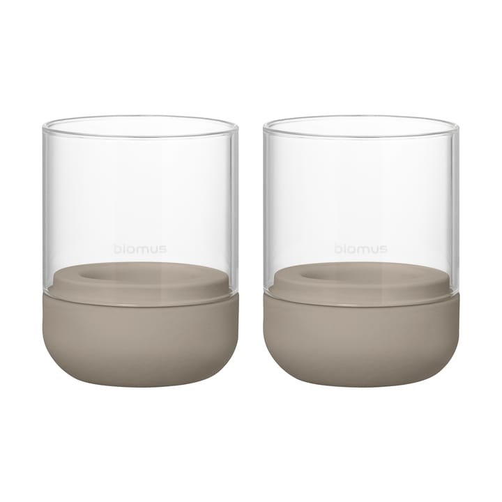Calma ljuslykta Ø7 cm 2-pack - Fungi - Blomus