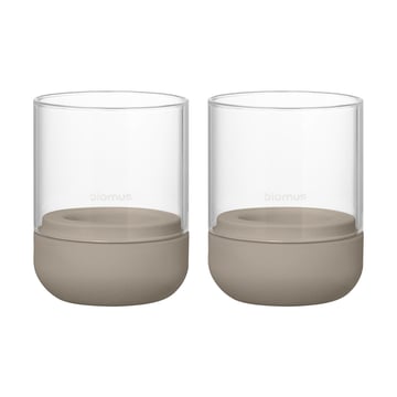 blomus Calma ljuslykta Ø7 cm 2-pack Fungi
