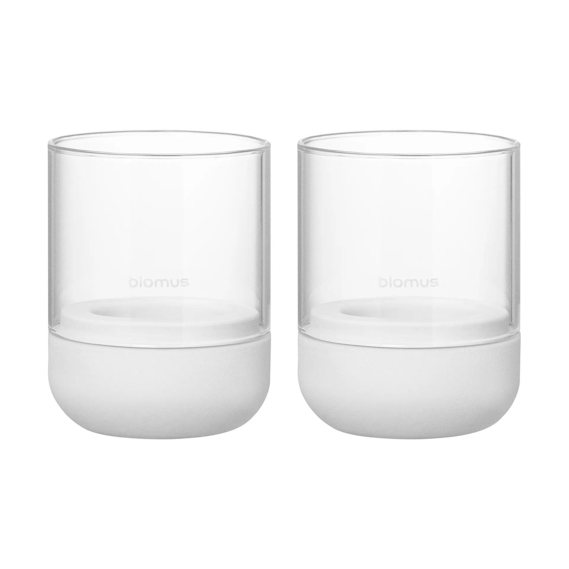 Calma ljuslykta Ø7 cm 2-pack, Lily white blomus