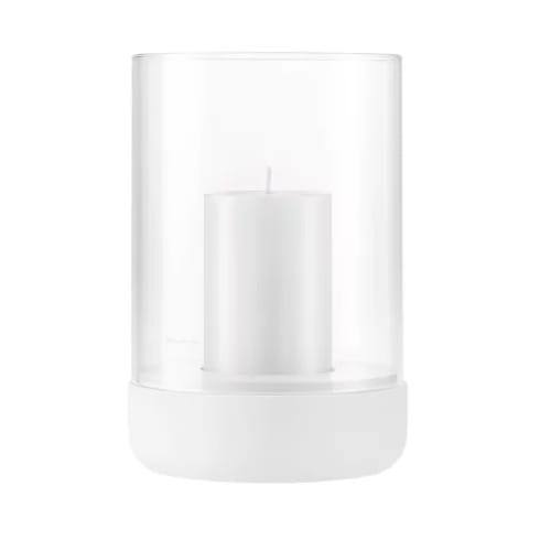 Calma stormlykta Ø15 cm, Lily white blomus