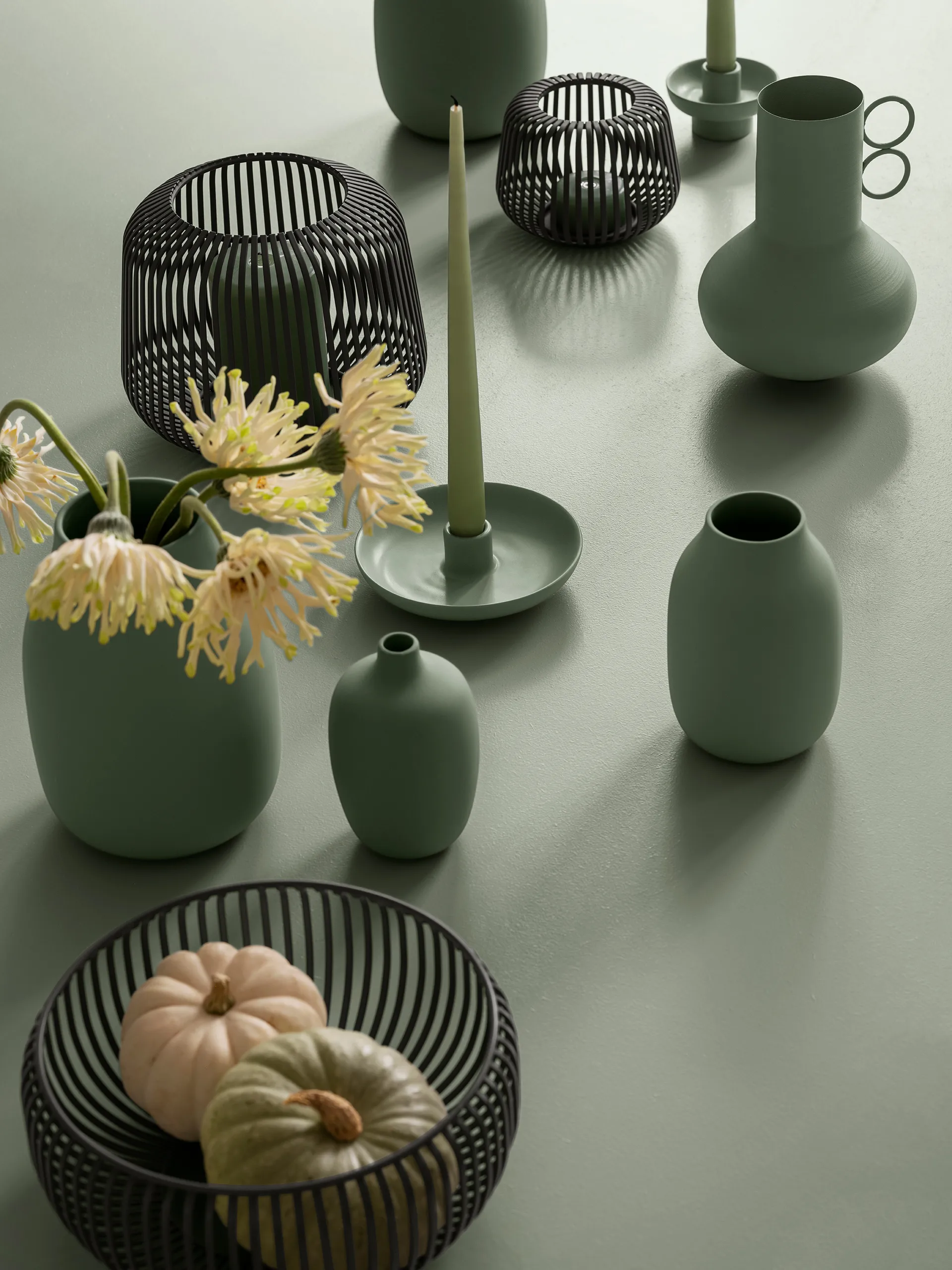 Ceola vas 13 cm, Desert Sage blomus