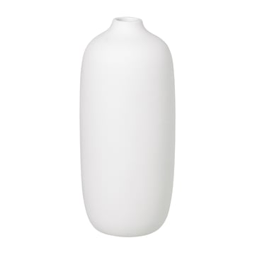 Läs mer om blomus Ceola vas 18 cm Vit