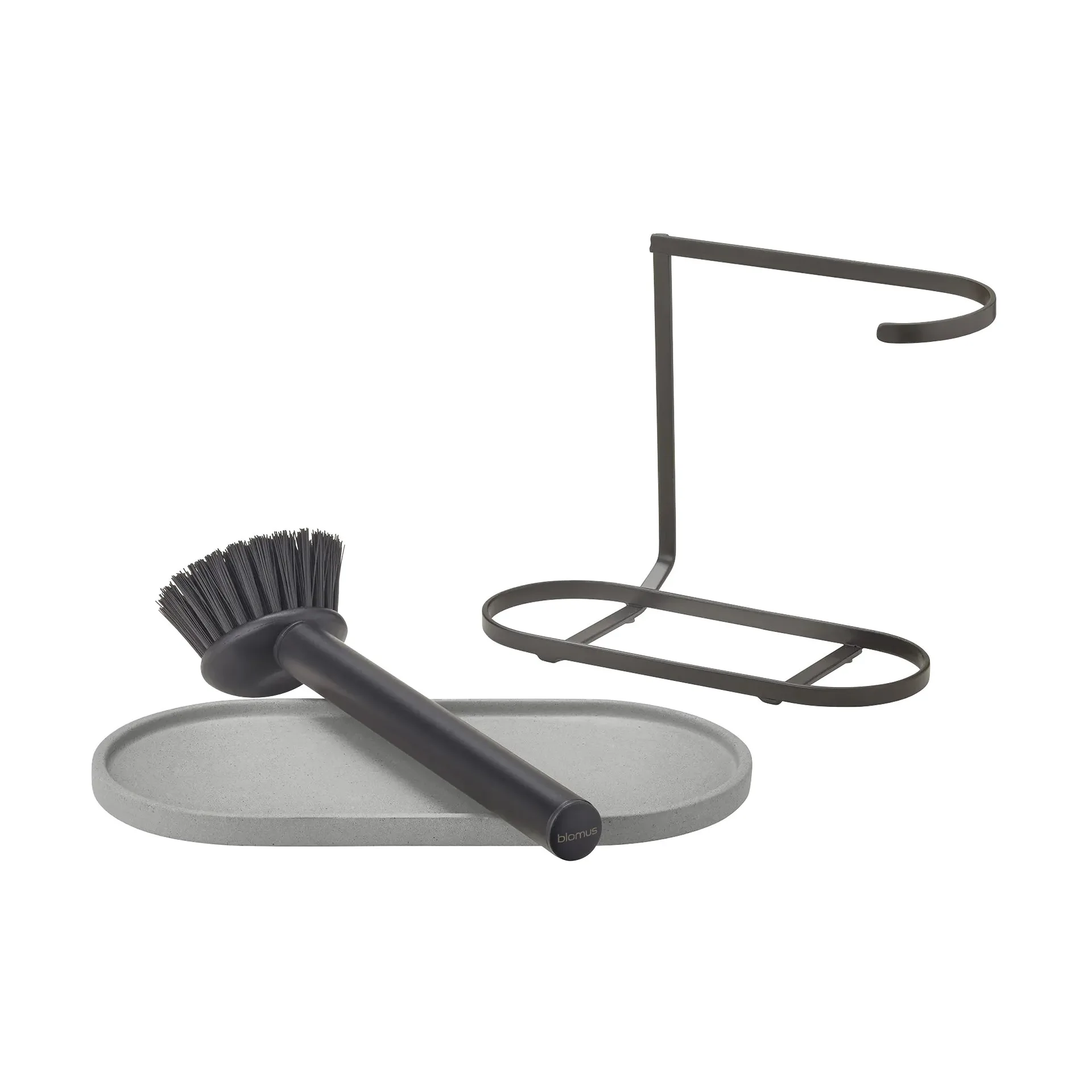 Dhuva diskborst- och tvålhållare, Micro Chip blomus