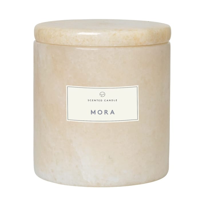 Frable doftljus marmor Ø10 cm - Moonbeam-mora - Blomus