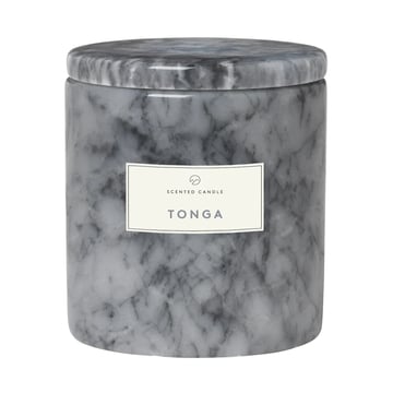 Läs mer om blomus Frable doftljus marmor Ø10 cm Sharkskin-tonga