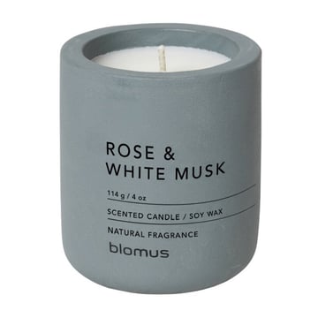 blomus Fraga doftljus 24 timmar Rose & White Musk-Flintstone