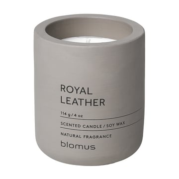 Läs mer om blomus Fraga doftljus 24 timmar Royal Leather-Satellite