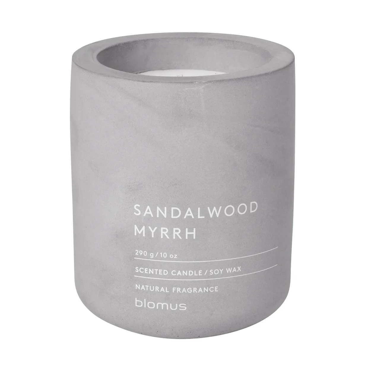 Produktfoto för blomus Scented Candle Micro Chip Sandalwood Myrrh 290 g