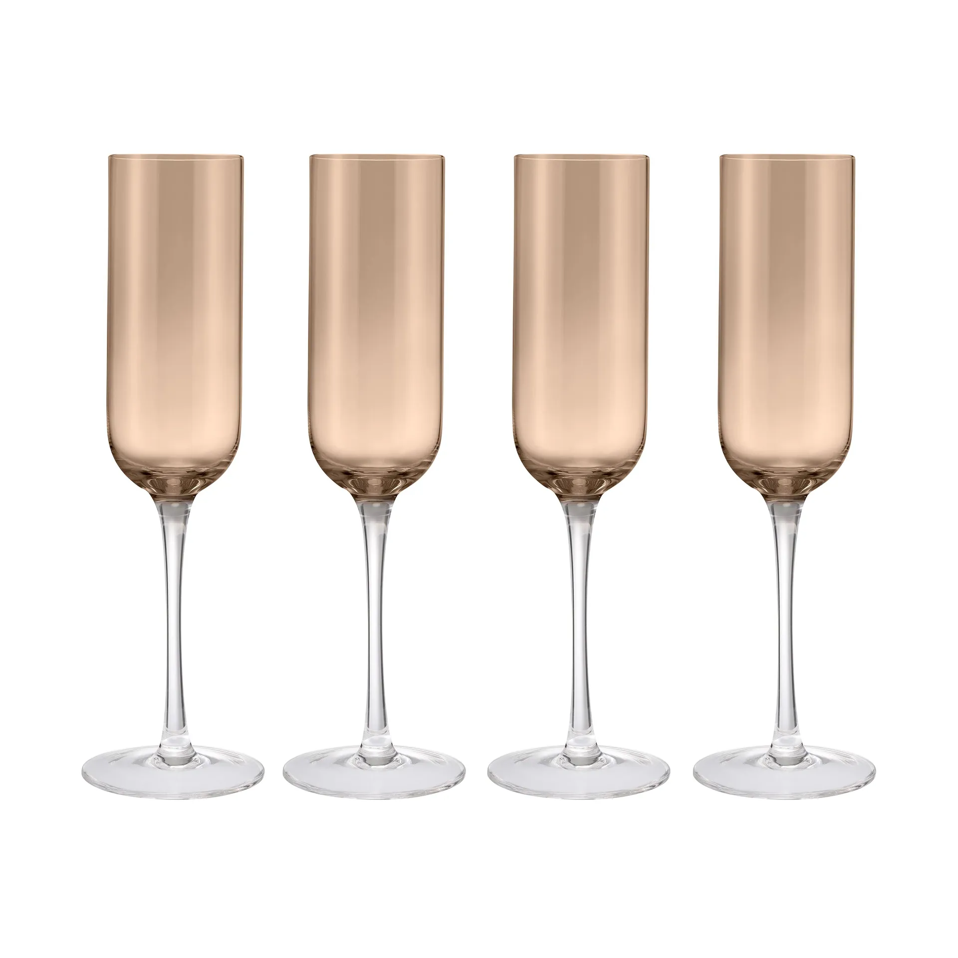 Fuumi champagneglas 22 cl 4-pack, Coffee-Klar blomus