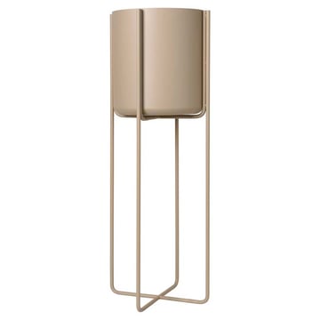 blomus Kena kruka på ben M h80,5 cm Ø29 cm Nomad (beige)