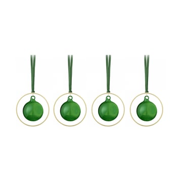Läs mer om blomus KITAI julgranskula 8,5 cm 4-pack Duck green