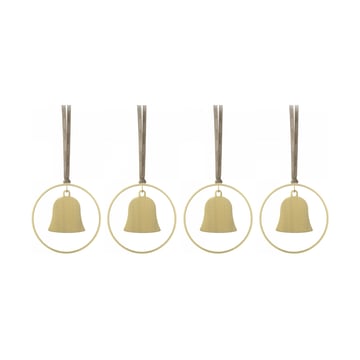 blomus KITAI julhänge 8,5 cm 4-pack Bells