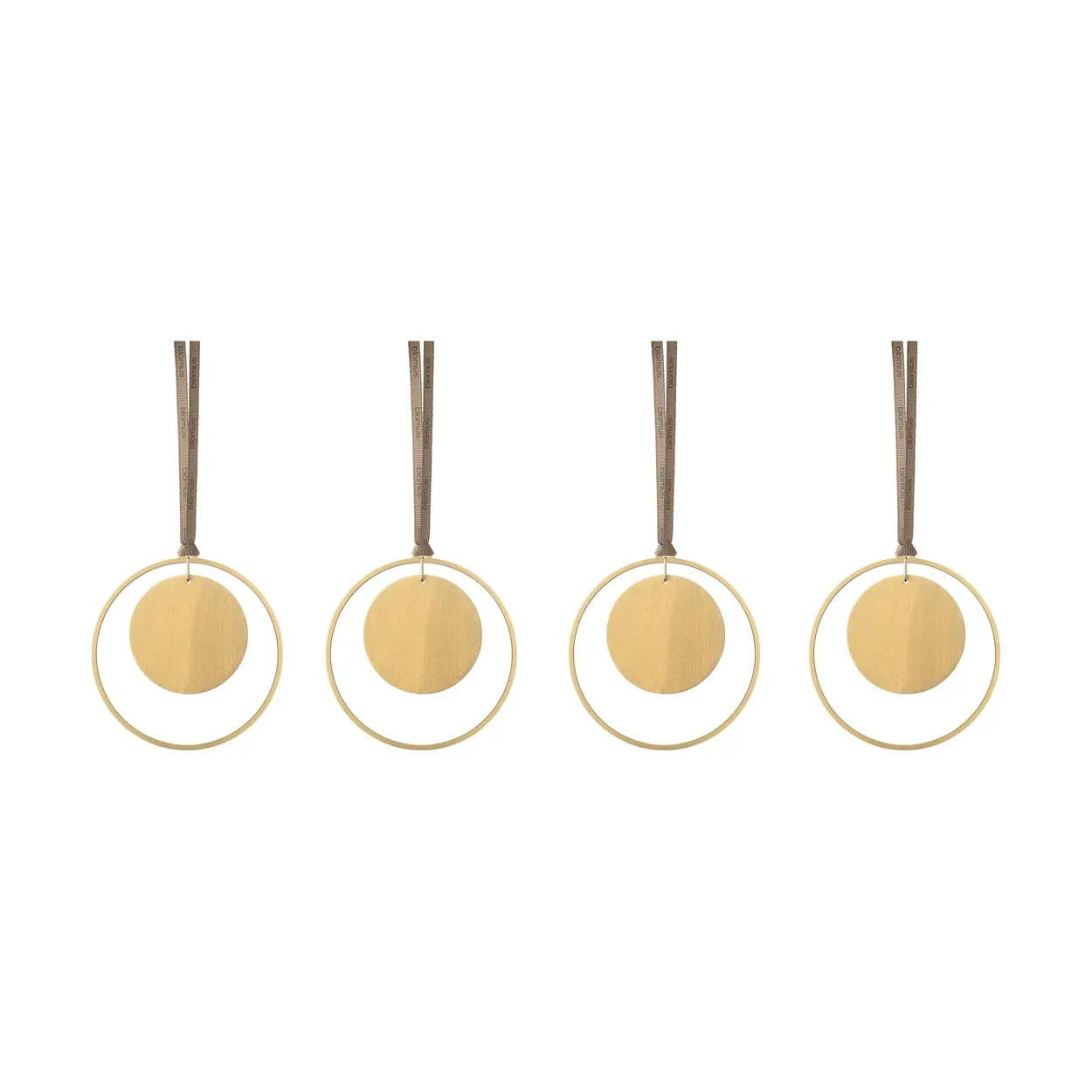 blomus KITAI julhänge 8,5 cm 4-pack Circle