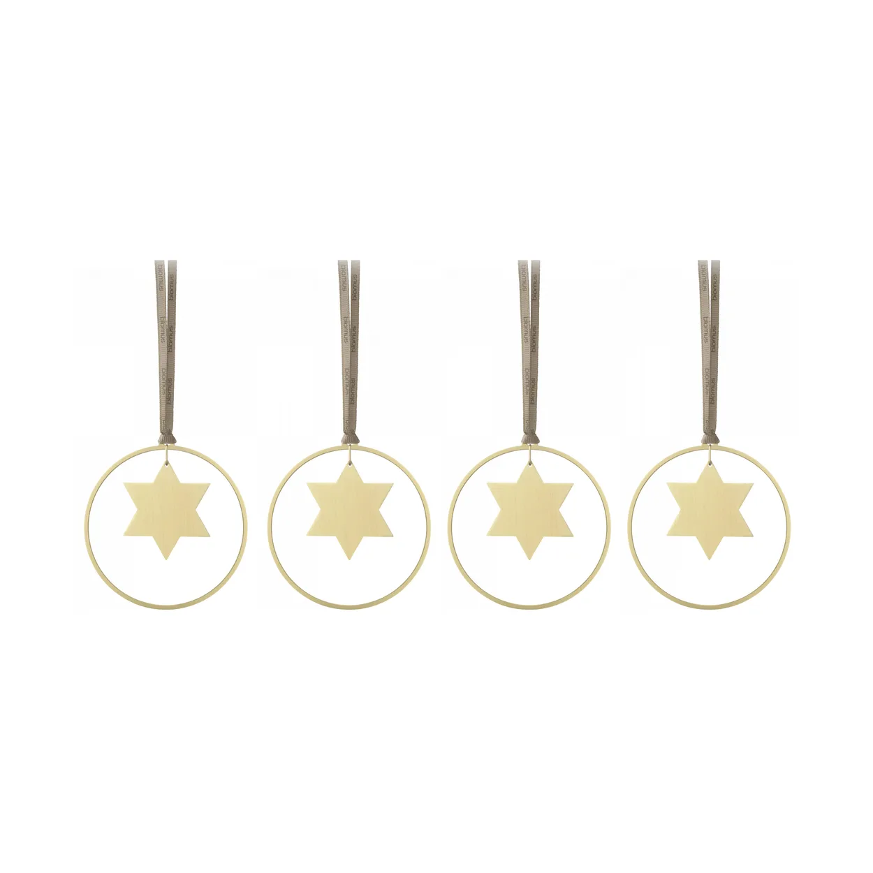 blomus KITAI julhänge 8,5 cm 4-pack Stars