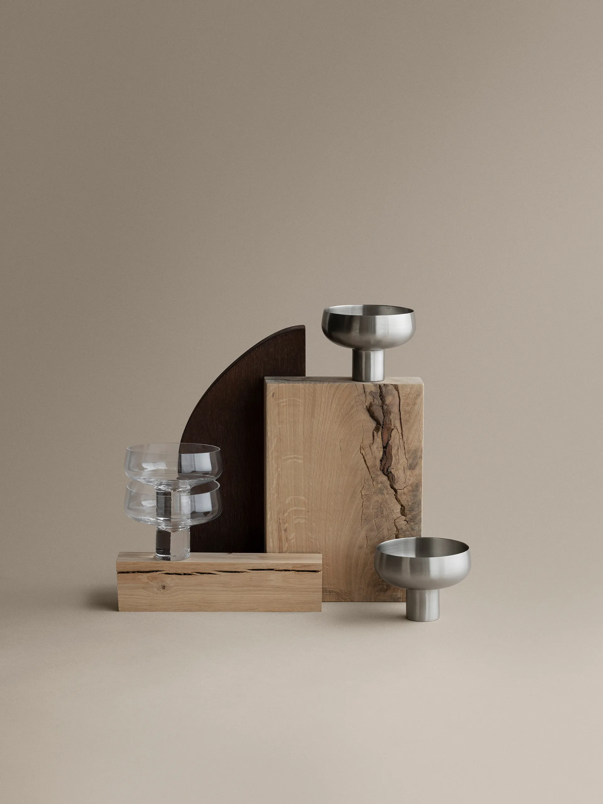 Koyoi champagneglas Coupe 9 cl, Rostfritt stål blomus