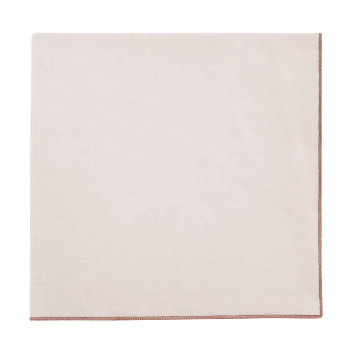 Lineo linneservett 42x42 cm - Moonbeam-mocha mousse - Blomus