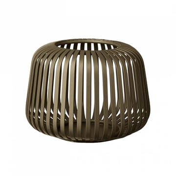Läs mer om blomus Lito lanterna ljuslykta Ø13.5 cm Burned metal