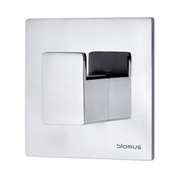 blomus Menoto självhäftande krok 6×6 cm Polerat rostfritt stål