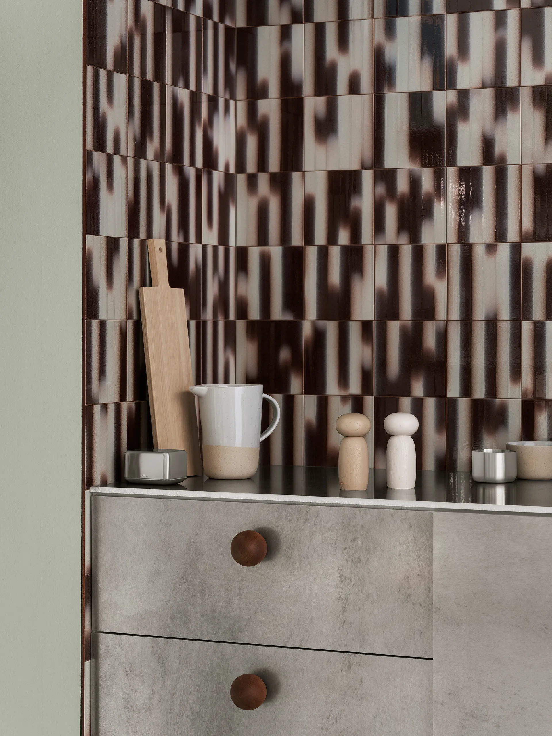 Moli Salt- och pepparkvarsset 13 cm, Moonbeam blomus