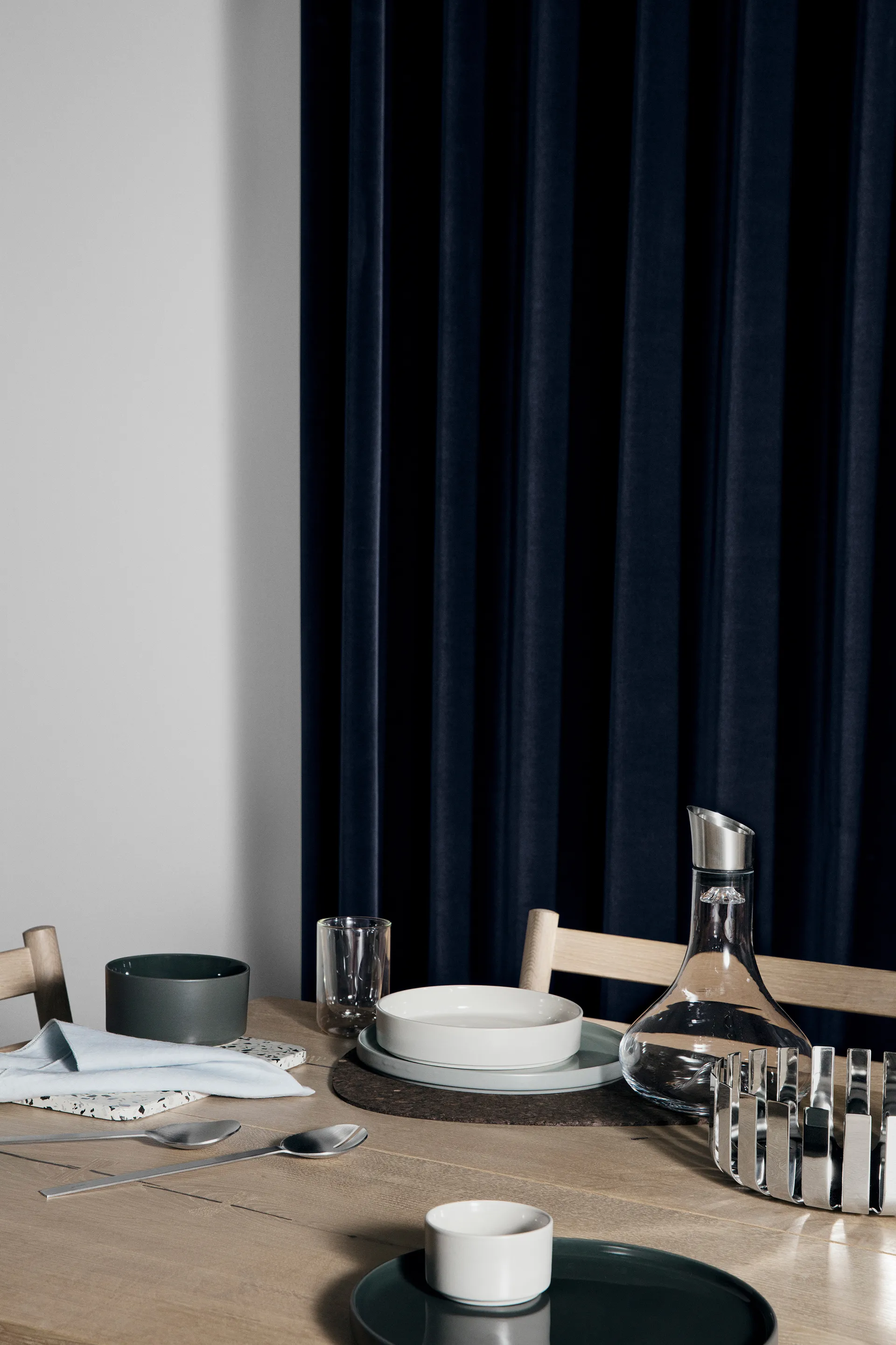 Pilar djup tallrik Ø20 cm, Moonbeam blomus