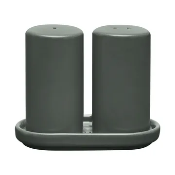 Pilar salt- & pepparkar 2 delar - Agave Green, Ø4,5x11,5 cm - blomus