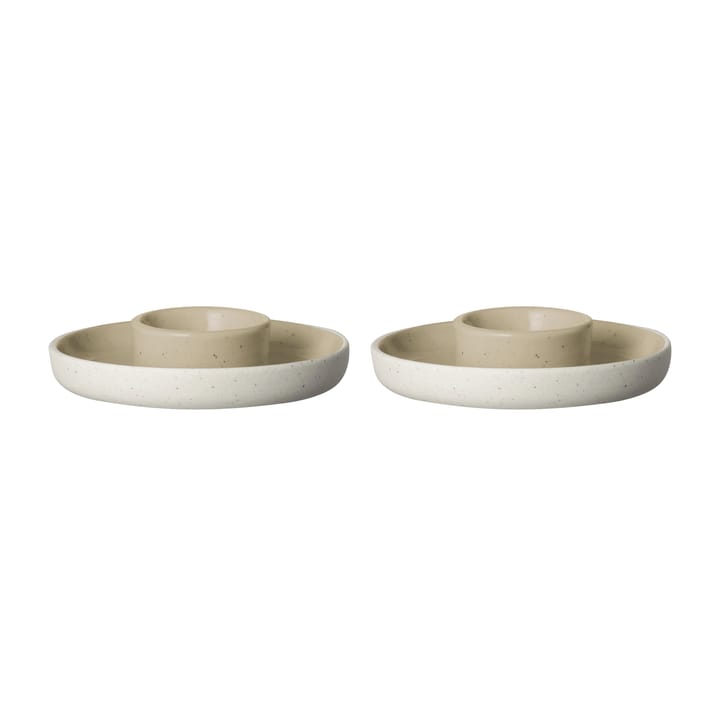 Sablo äggkopp Ø10 cm 2-pack - Savannah - Blomus