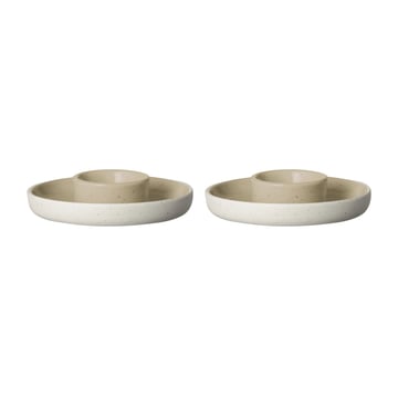 Läs mer om blomus Sablo äggkopp Ø10 cm 2-pack Savannah
