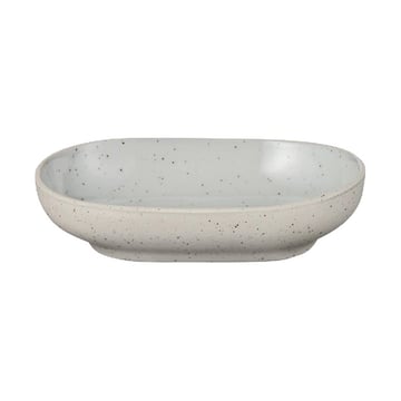 Läs mer om blomus Sablo tallrik oval L 7x11 cm Cloud