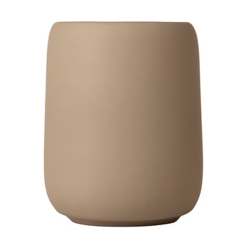 Läs mer om blomus Sono tandborstmugg keramik 30 cl Beige