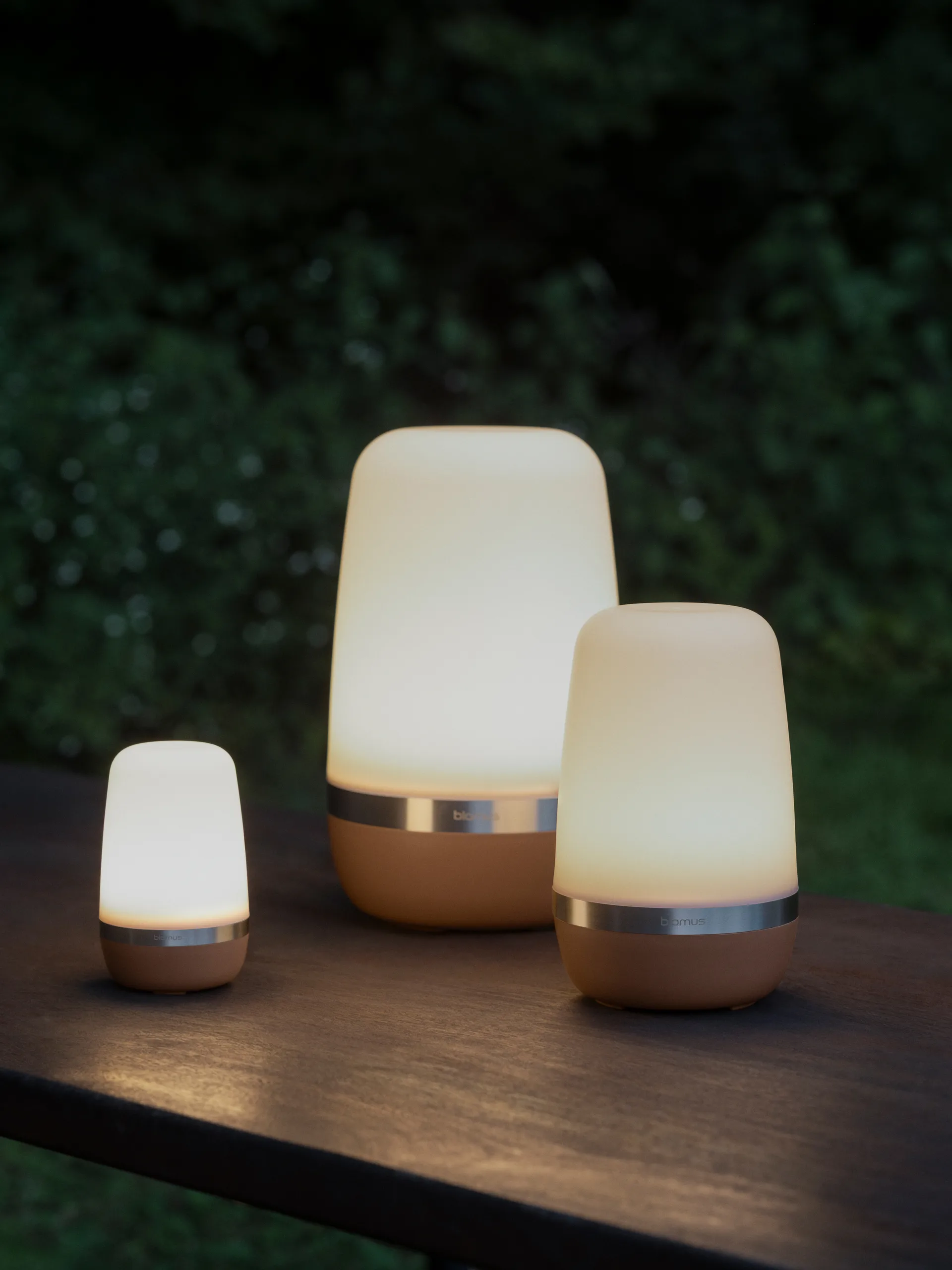 Spirit LED-lampa M 15 cm, Mocha mousse blomus
