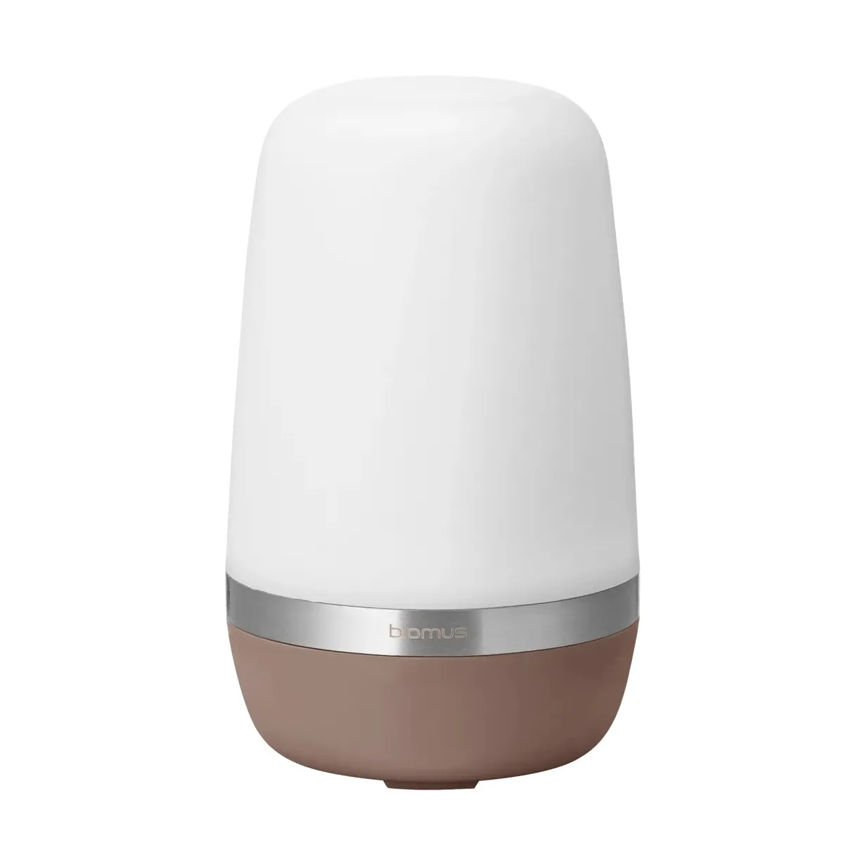 blomus Spirit portabel LED-lampa M 15 cm Mocha mousse
