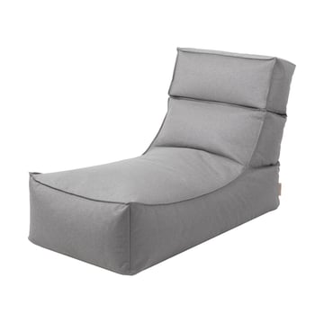 Läs mer om blomus STAY loungefåtölj sittpuff 60x120 cm Stone