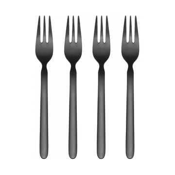 Läs mer om blomus STELLA dessertgaffel svart 4-pack 15,5 cm