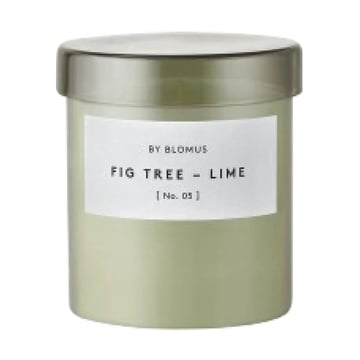 blomus Valoa doftljus 45 timmar Fikon/Lime Agave Green