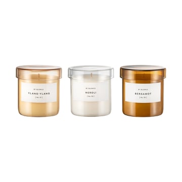 Läs mer om blomus Vaola doftljus S 3 delar Ylang Ylang, Neroli, Bergamot