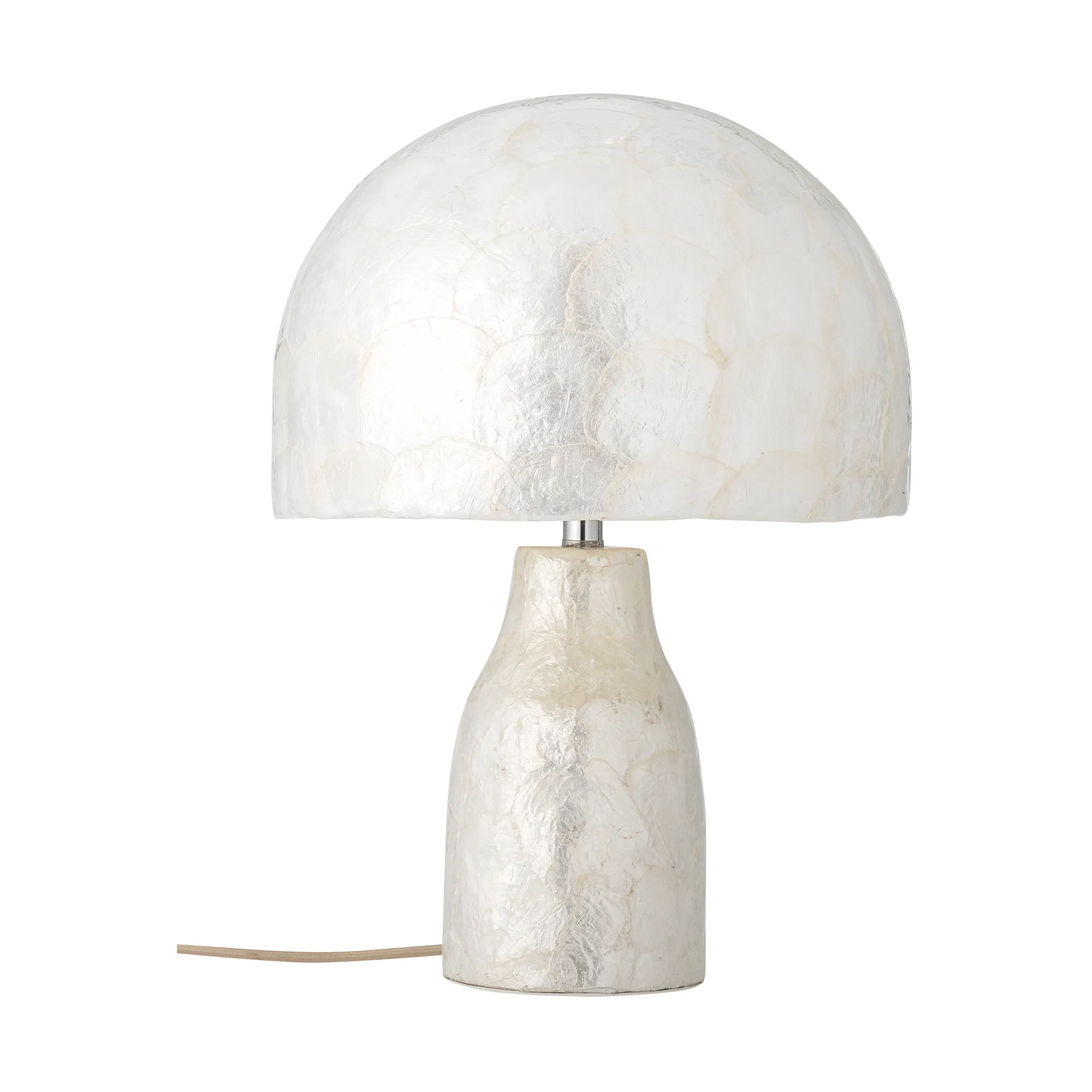 Adria bordslampa, Nature, Mother of pearl Bloomingville