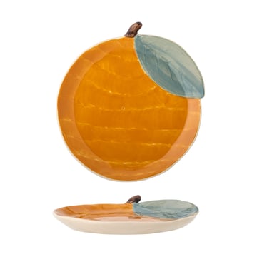 Läs mer om Bloomingville Agnes tallrik Ø16 cm Orange