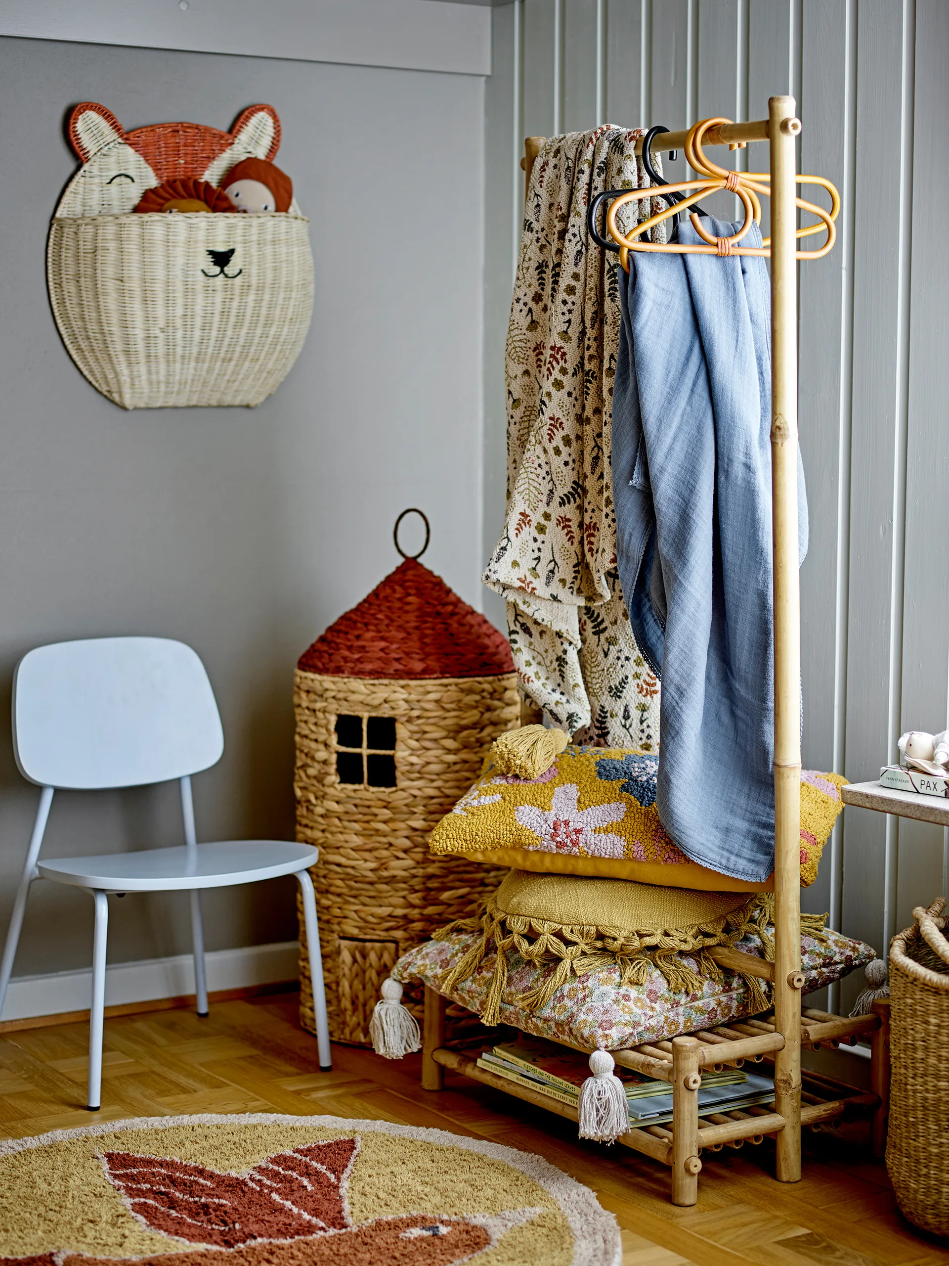 Amilly kudde 45x45 cm, Brun Bloomingville