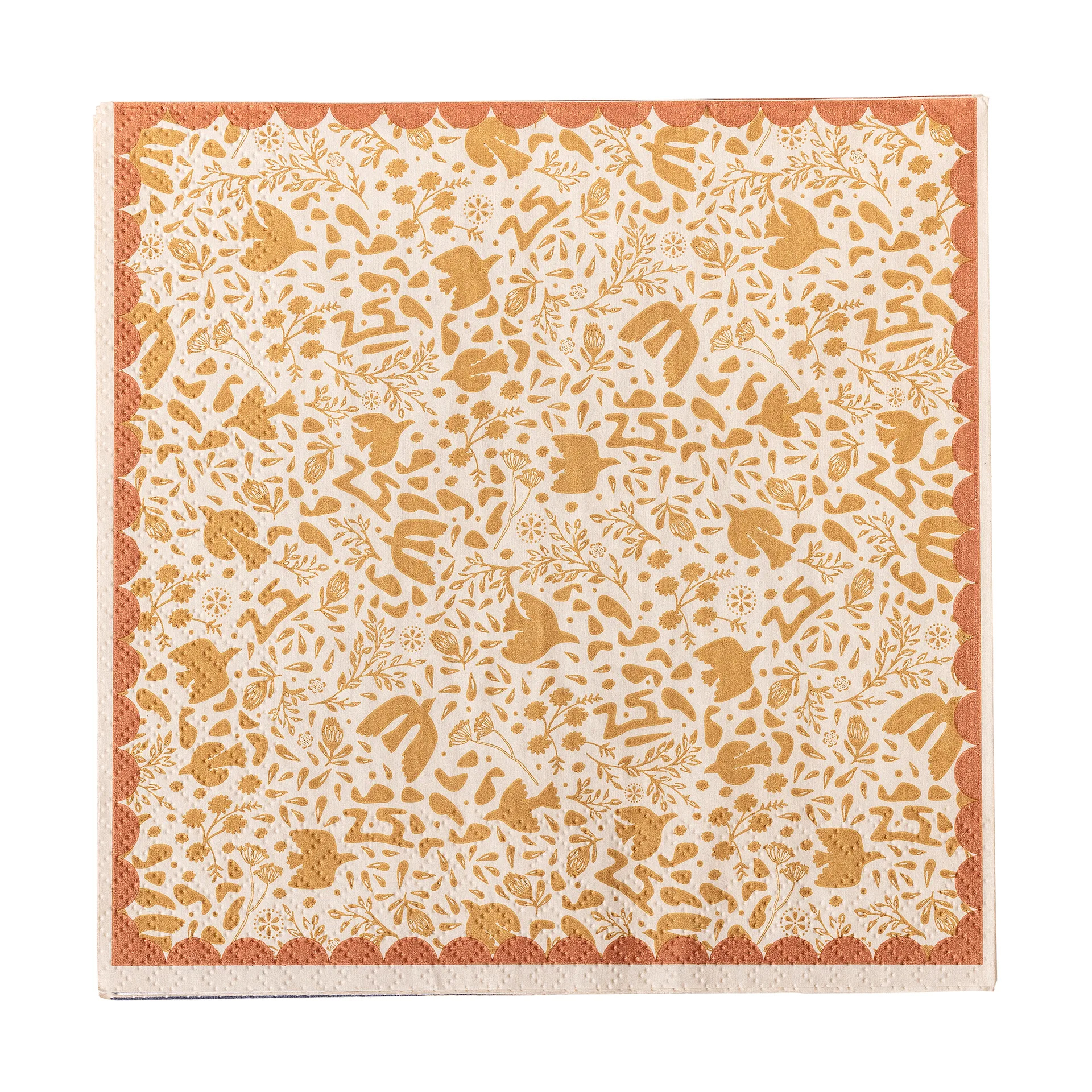Anniversary papperservett 20-pack, Gul Bloomingville