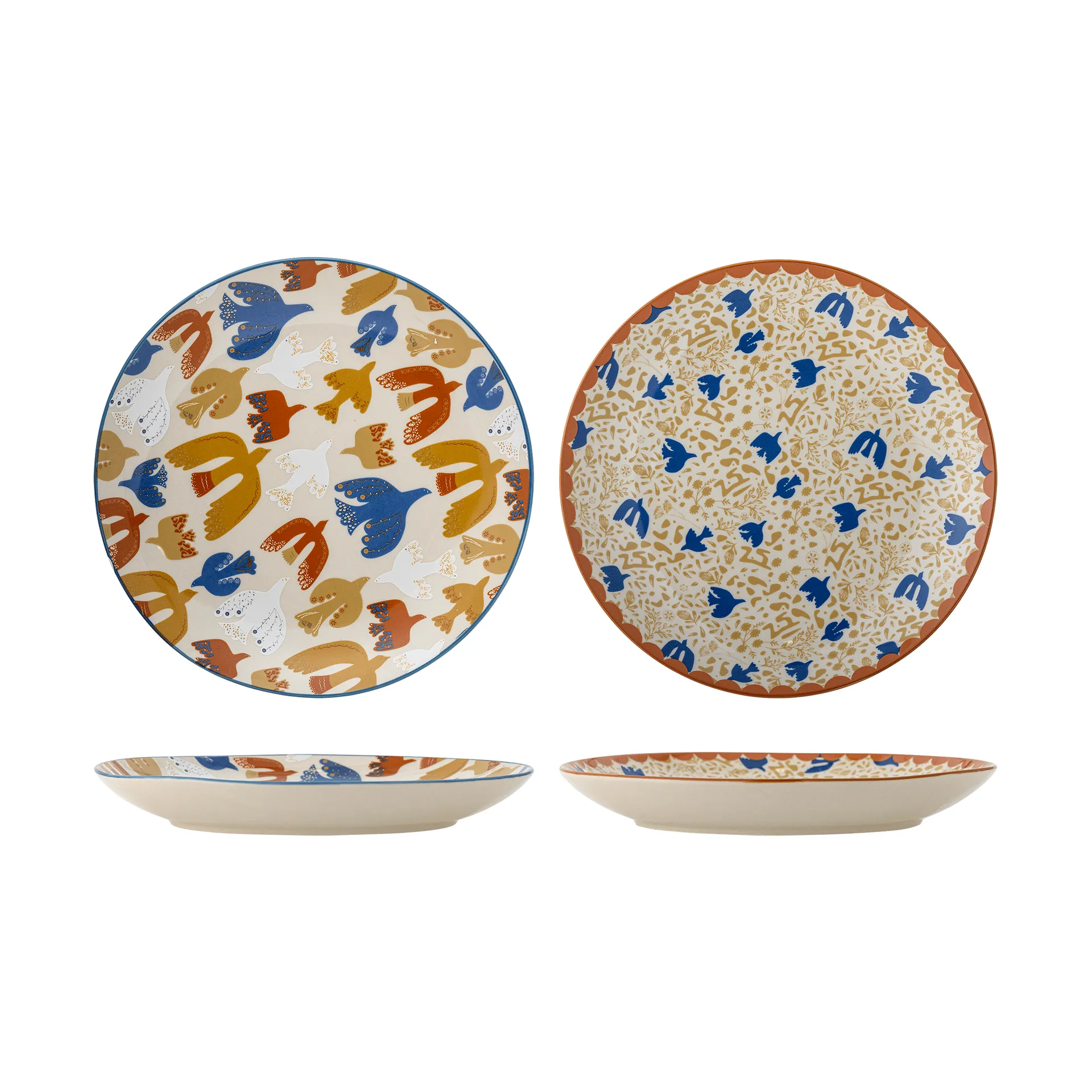 Anniversary tallrik, Multi, Ø25 cm, 2 delar Bloomingville