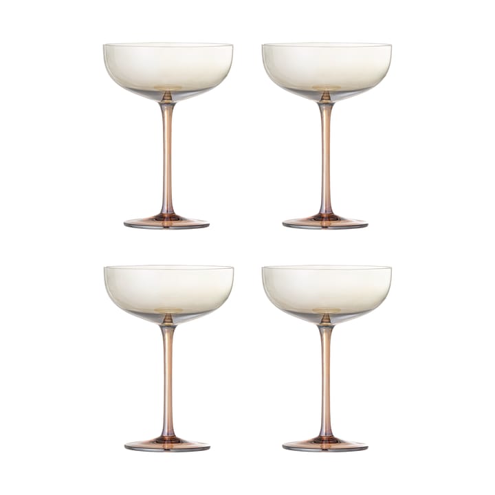 Aston cocktail glas 4-pack - Brons - Bloomingville