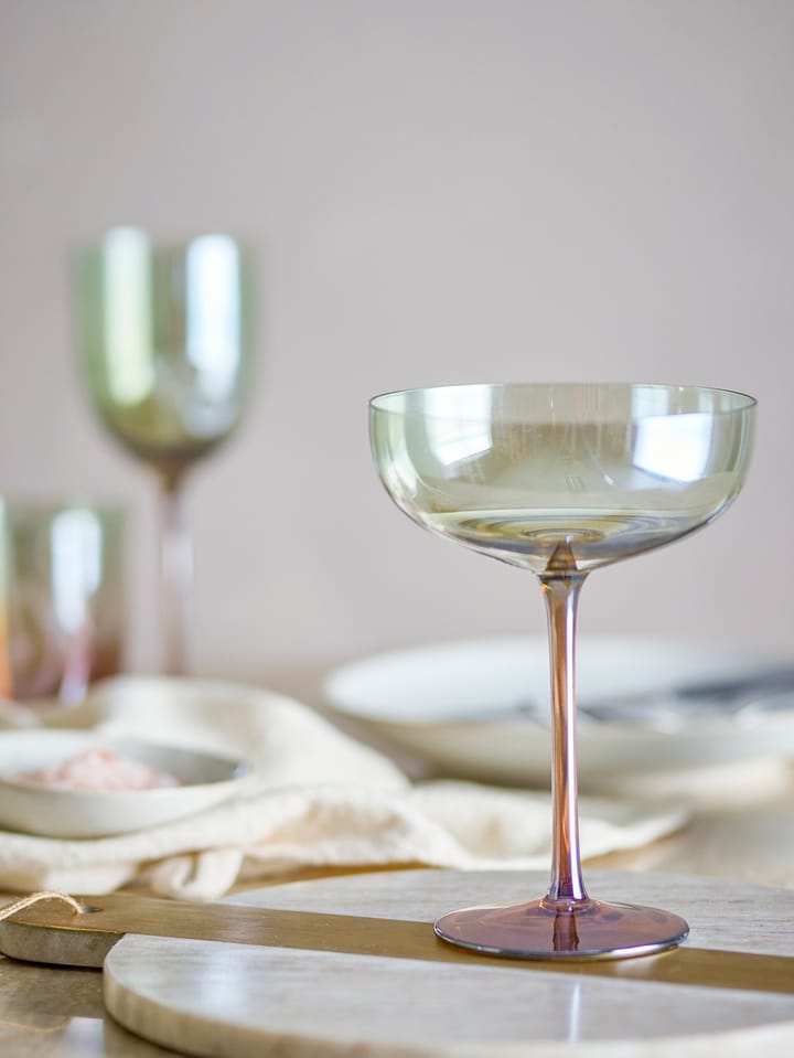 Aston cocktail glas 4-pack, Brons Bloomingville